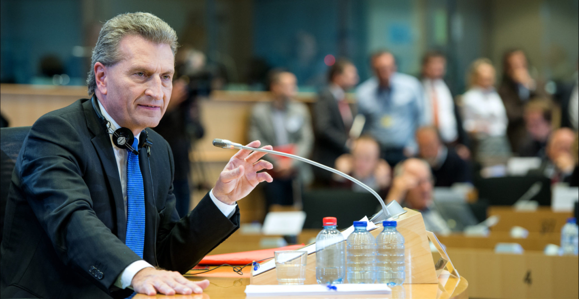 Open letter to the European Parliament on Oettinger hearing