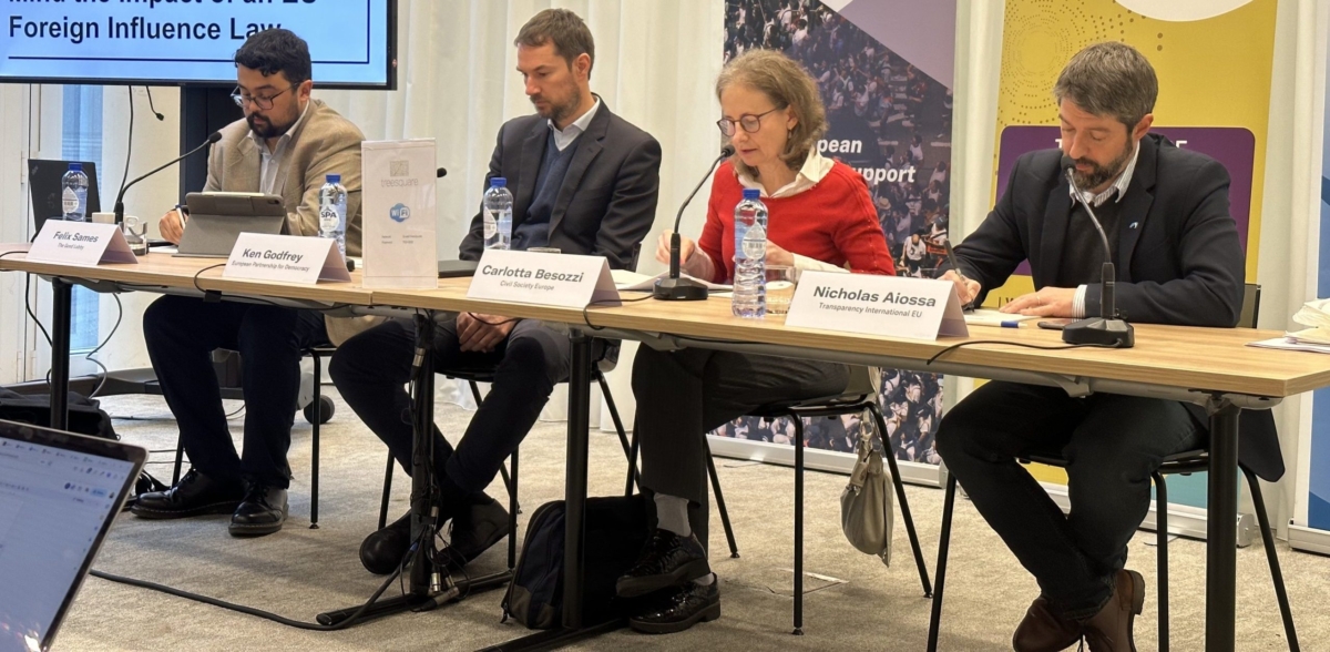 Civil society sounds alarm over proposed EU Defence of Democracy package