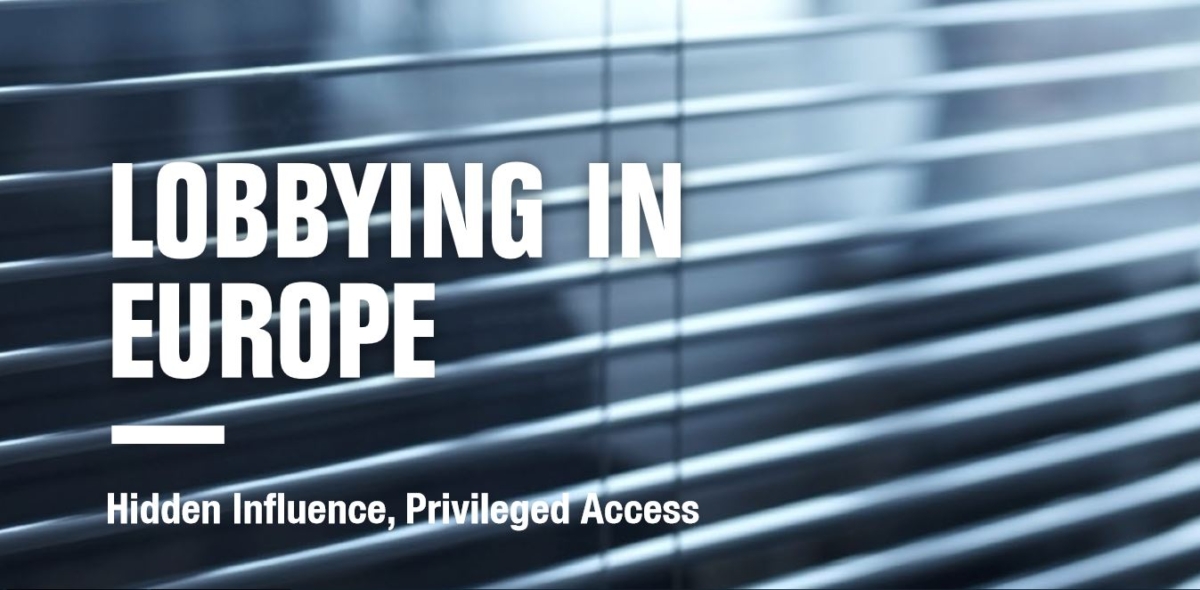 Report 2015: Lobbying in Europe: hidden influence, privileged access