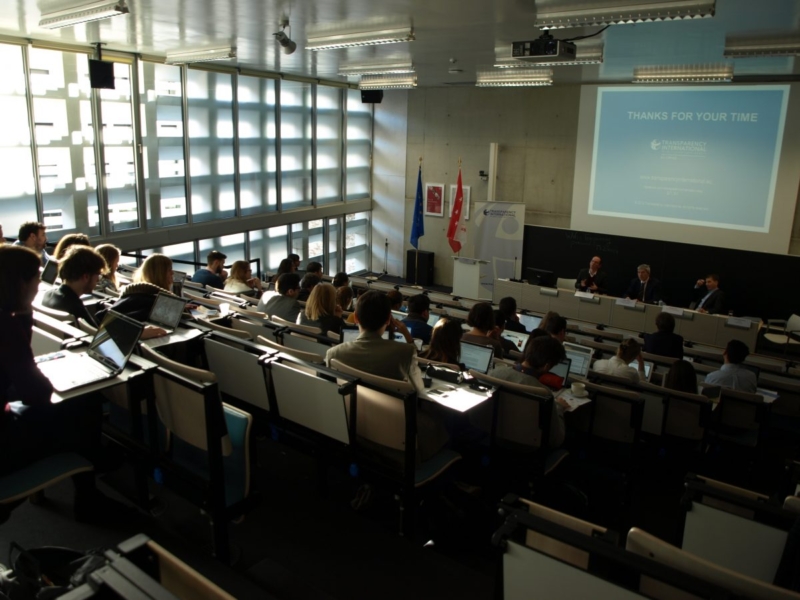 Transparency International at the College of Europe