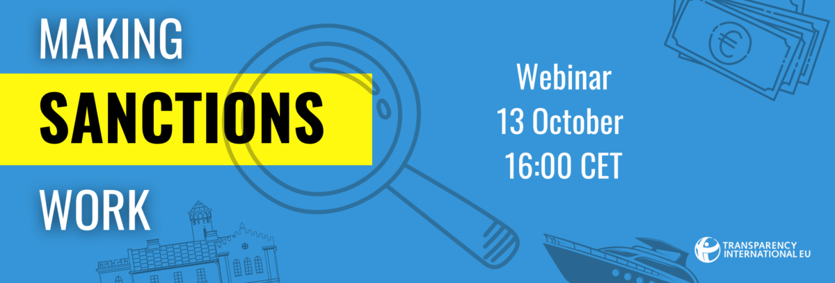 Webinar: Making sanctions work