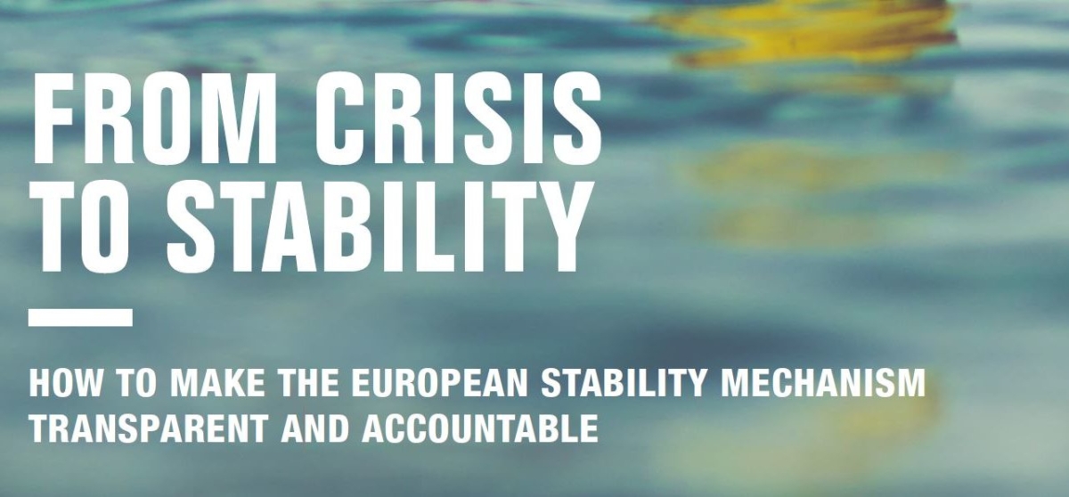 European Stability Mechanism must become EU institution to make it accountable