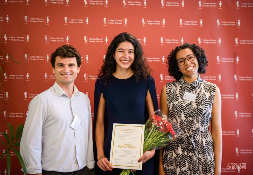 Thesis on NGO attacks wins TI EU prize at College of Europe